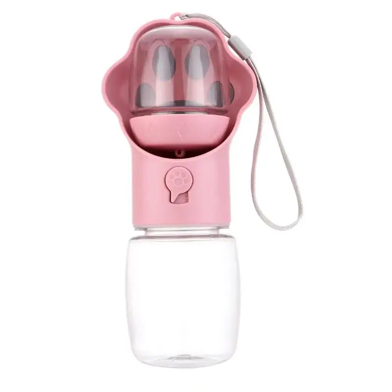 ❤Portable 2 In 1 Pet Water Bottle With Food Dispenser Dog Cat Travel Pet Water Cup Bottle For Outdoor Walking And Trips