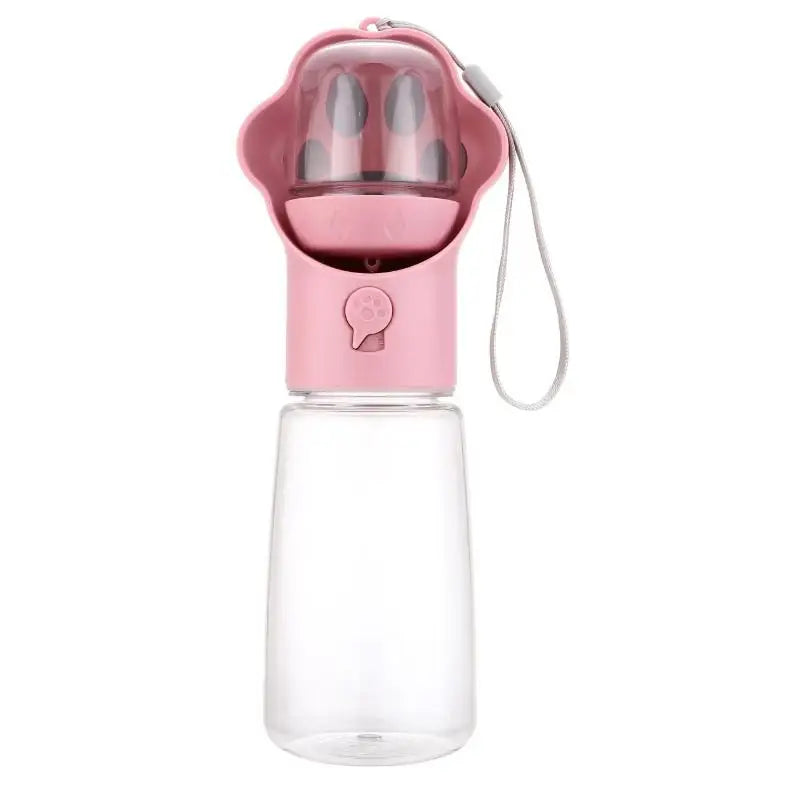 ❤Portable 2 In 1 Pet Water Bottle With Food Dispenser Dog Cat Travel Pet Water Cup Bottle For Outdoor Walking And Trips