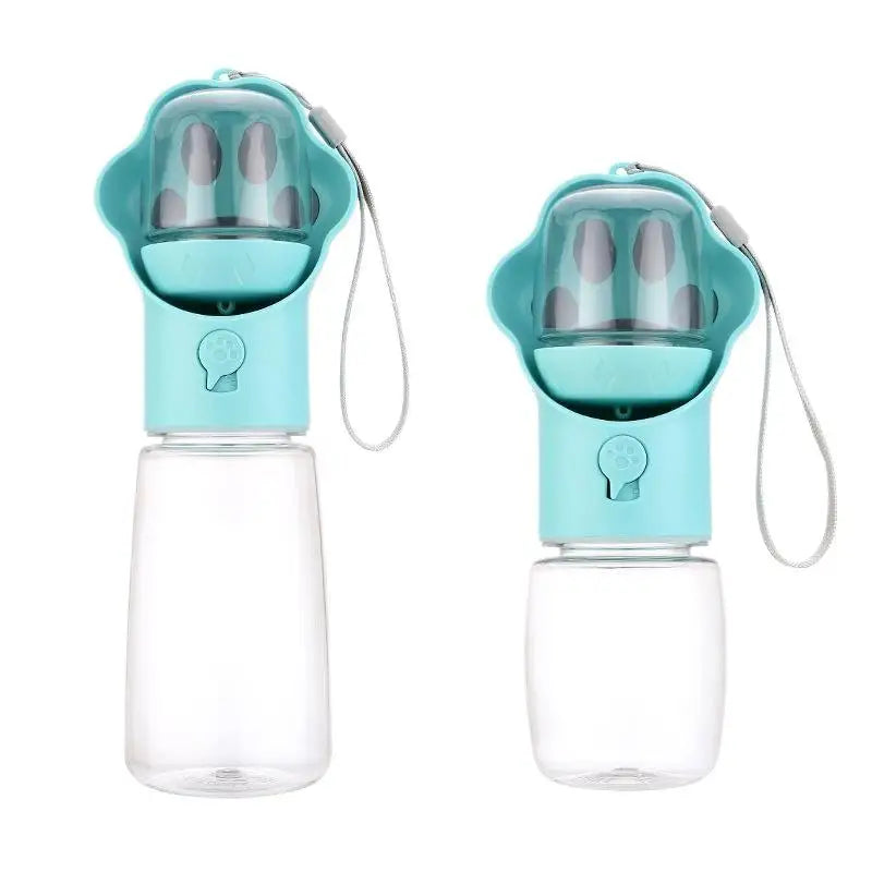 ❤Portable 2 In 1 Pet Water Bottle With Food Dispenser Dog Cat Travel Pet Water Cup Bottle For Outdoor Walking And Trips