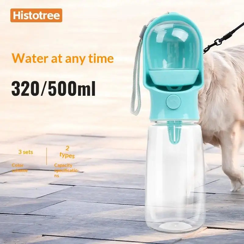 ❤Portable 2 In 1 Pet Water Bottle With Food Dispenser Dog Cat Travel Pet Water Cup Bottle For Outdoor Walking And Trips